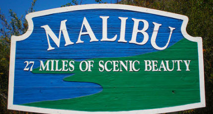 Malibu-Sign